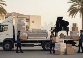 Professional team from the best movers in UAE handling house shifting UAE with packing, loading, and transport services in 2025.